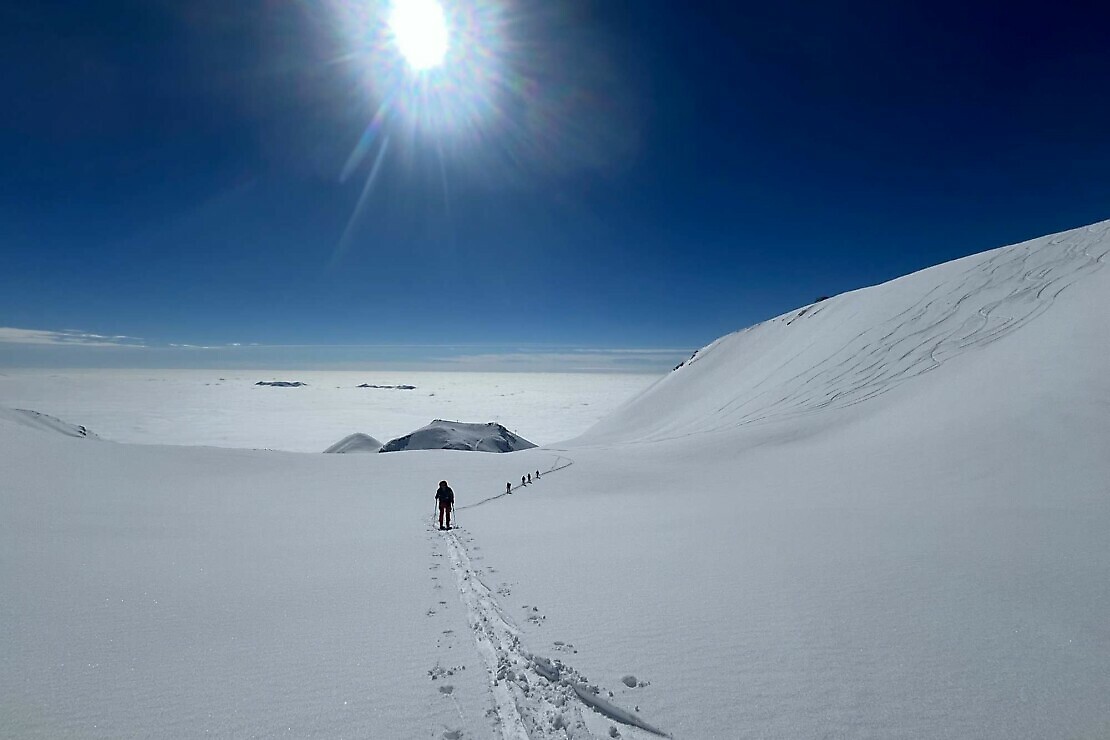 Scialpinismo nel cuore della Georgia