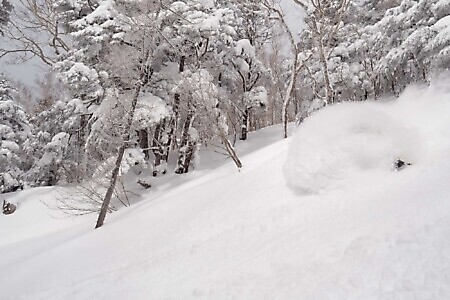 Freeride e scialpinismo in Giappone