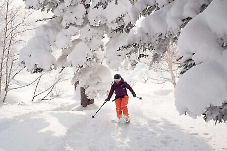 Freeride e scialpinismo in Giappone