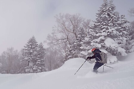 Freeride e scialpinismo in Giappone