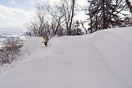 Freeride e scialpinismo nell’Hokkaido