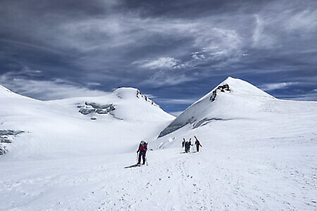 Con gli sci alla Capanna Margherita, il rifugio più alto d’Europa